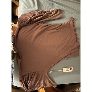 NWT Another Love Mocha Quinn Top